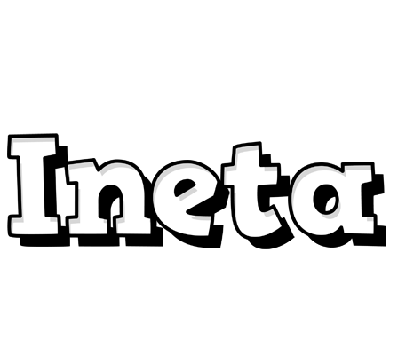 Ineta snowing logo