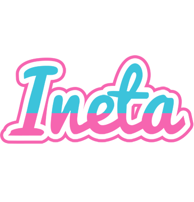Ineta woman logo