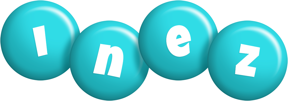 Inez candy-azur logo