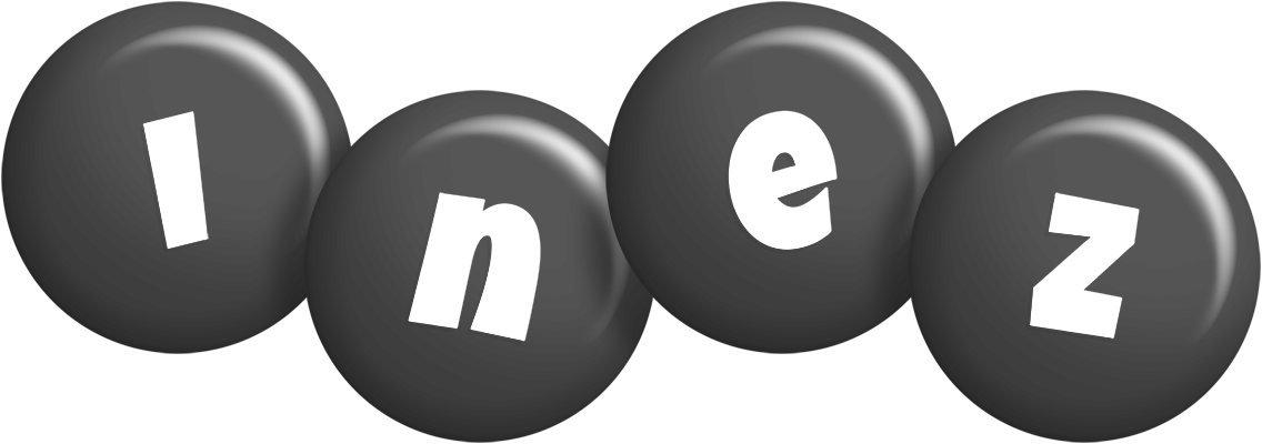 Inez candy-black logo