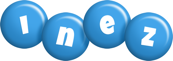 Inez candy-blue logo