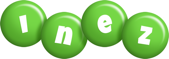 Inez candy-green logo