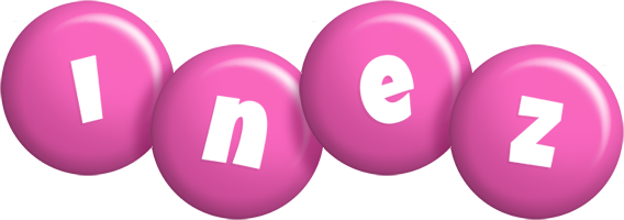 Inez candy-pink logo