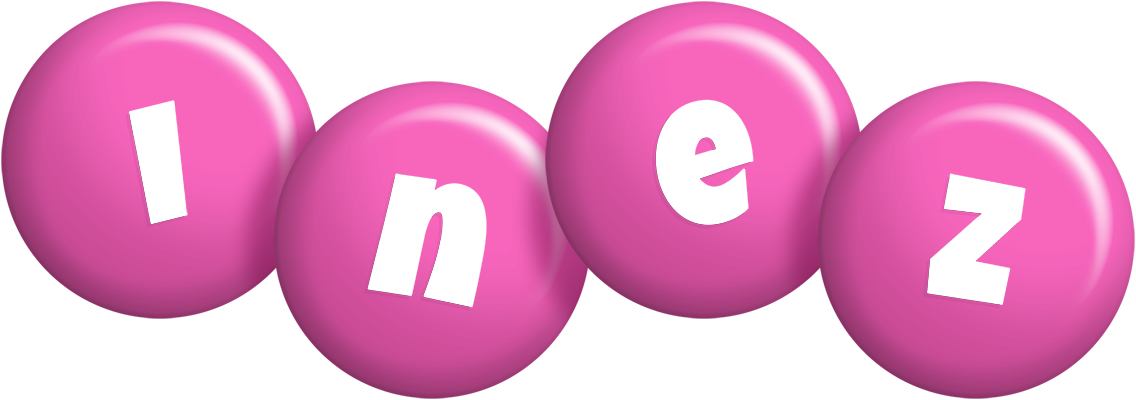 Inez candy-pink logo