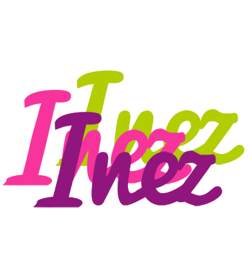 Inez flowers logo