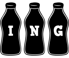 Ing bottle logo