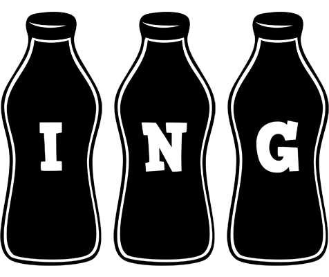 Ing bottle logo