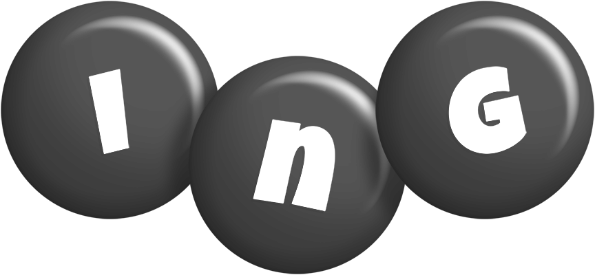 Ing candy-black logo