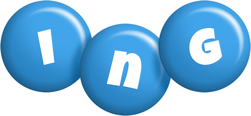Ing candy-blue logo