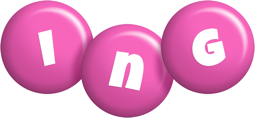 Ing candy-pink logo
