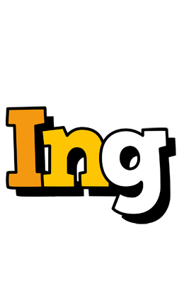 Ing cartoon logo