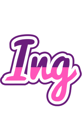 Ing cheerful logo