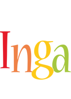 Inga birthday logo