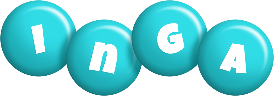 Inga candy-azur logo
