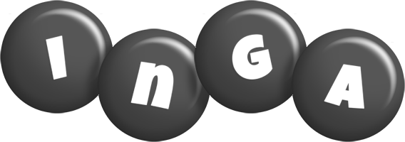 Inga candy-black logo