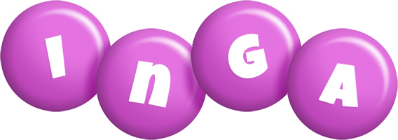 Inga candy-purple logo