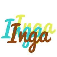 Inga cupcake logo