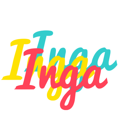 Inga disco logo