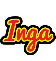 Inga fireman logo