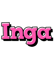 Inga girlish logo