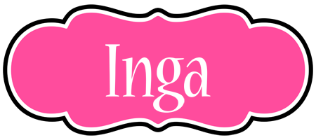 Inga invitation logo