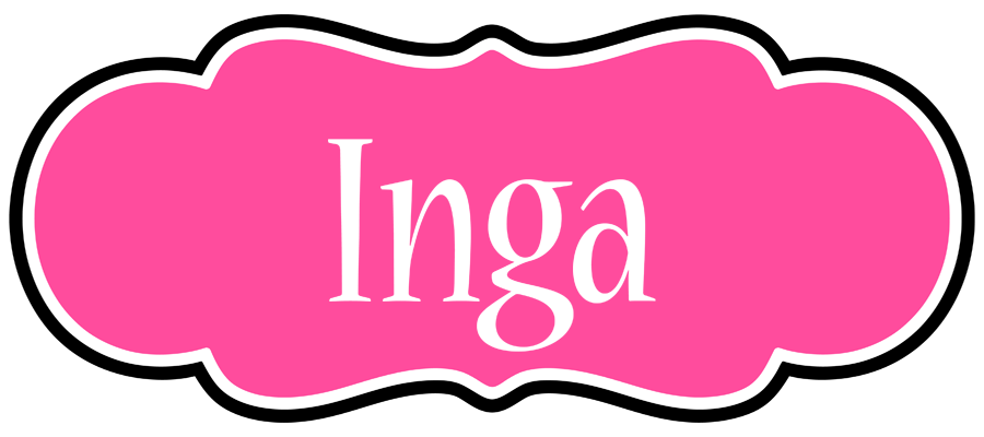 Inga invitation logo