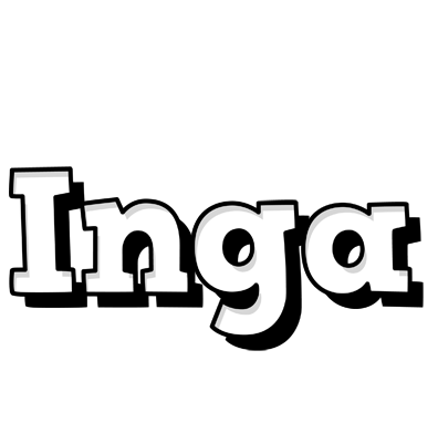 Inga snowing logo