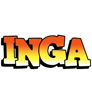 Inga sunset logo