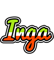 Inga superfun logo