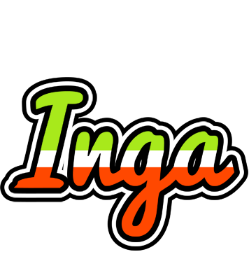 Inga superfun logo