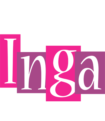 Inga whine logo