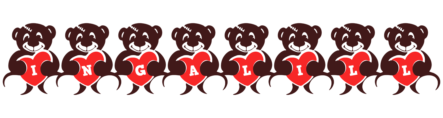 Ingalill bear logo