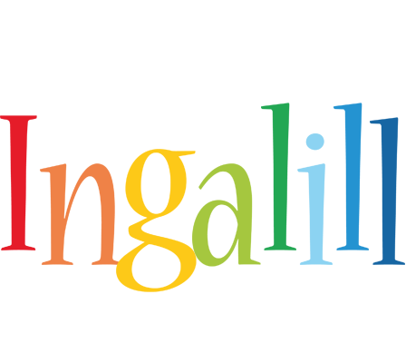 Ingalill birthday logo