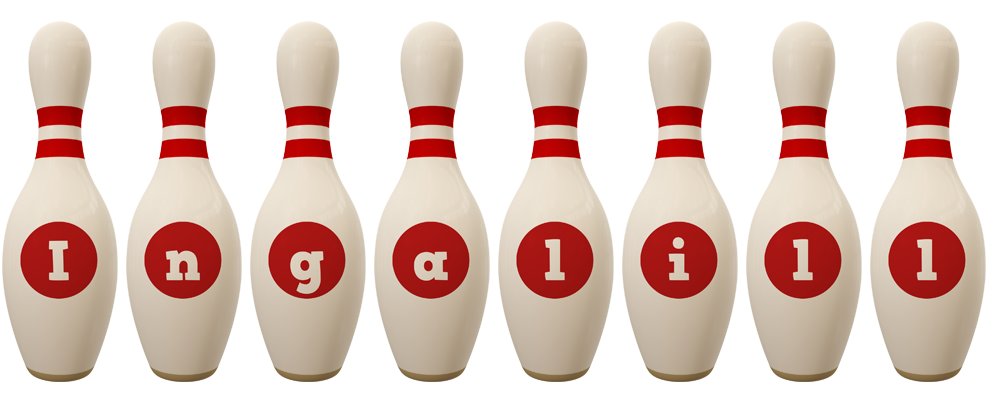 Ingalill bowling-pin logo