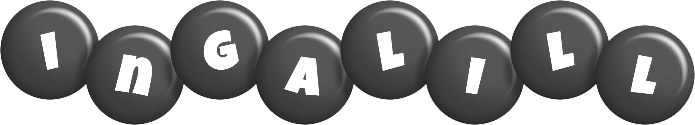 Ingalill candy-black logo