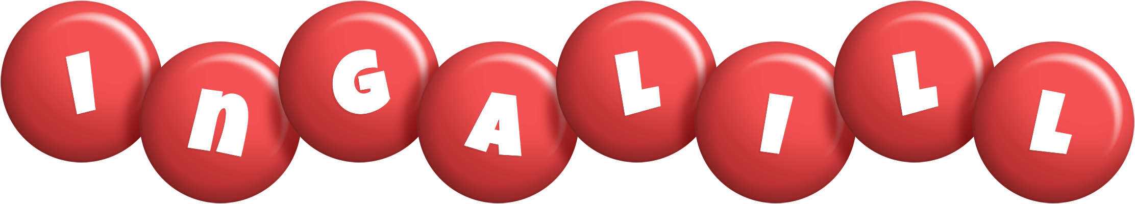 Ingalill candy-red logo