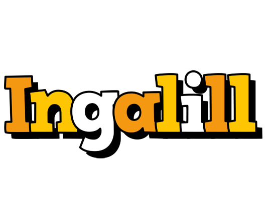 Ingalill cartoon logo