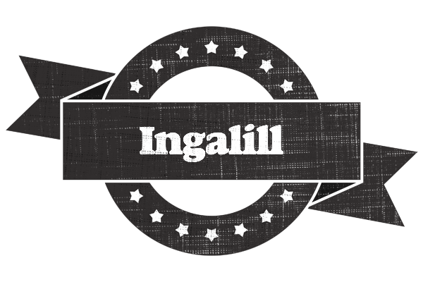 Ingalill grunge logo