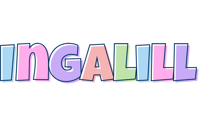Ingalill pastel logo