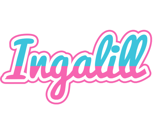Ingalill woman logo