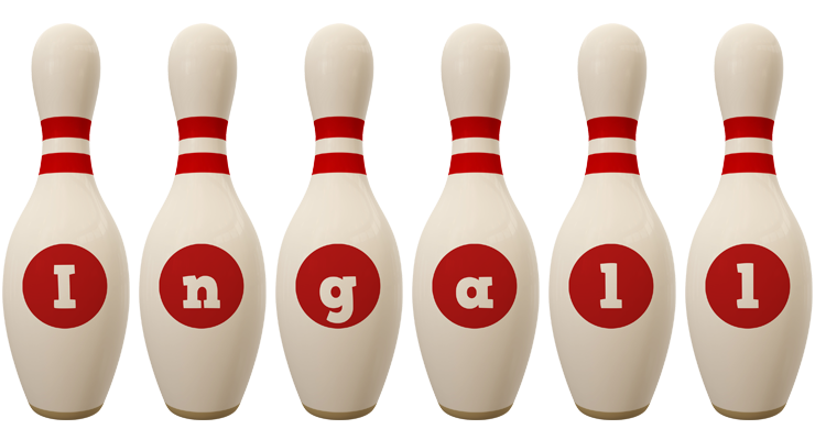 Ingall bowling-pin logo