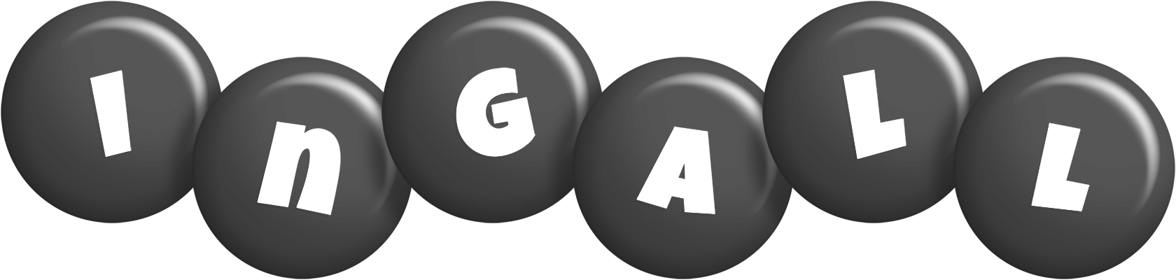 Ingall candy-black logo