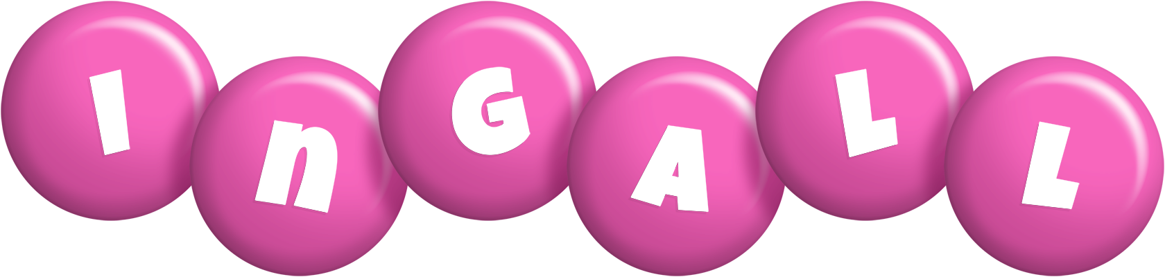 Ingall candy-pink logo