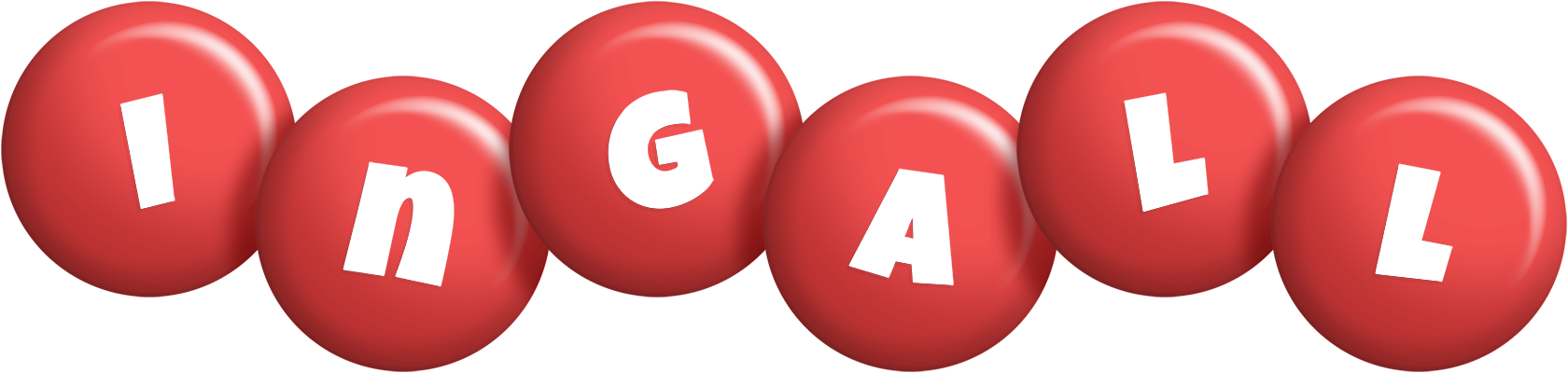 Ingall candy-red logo