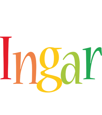 Ingar birthday logo