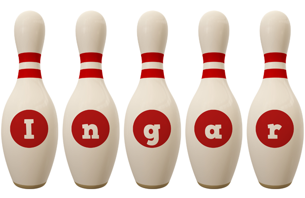 Ingar bowling-pin logo