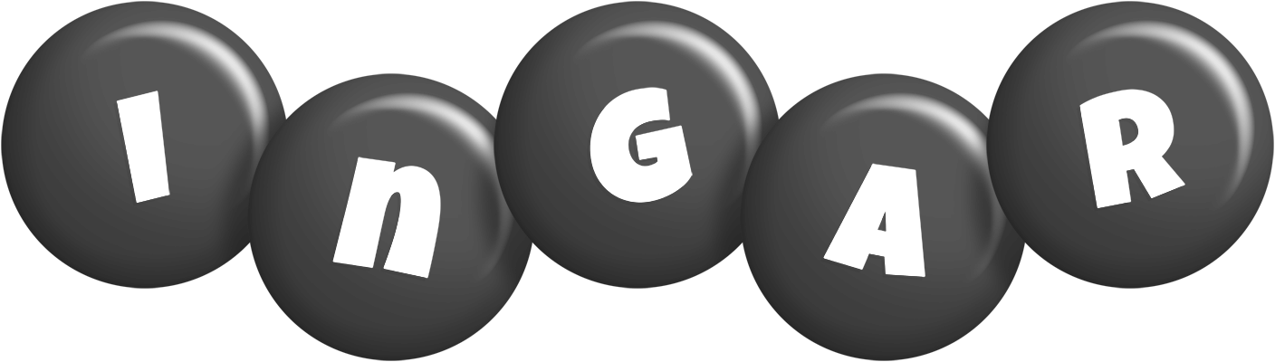Ingar candy-black logo