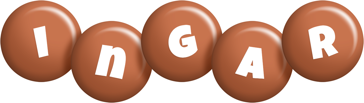 Ingar candy-brown logo