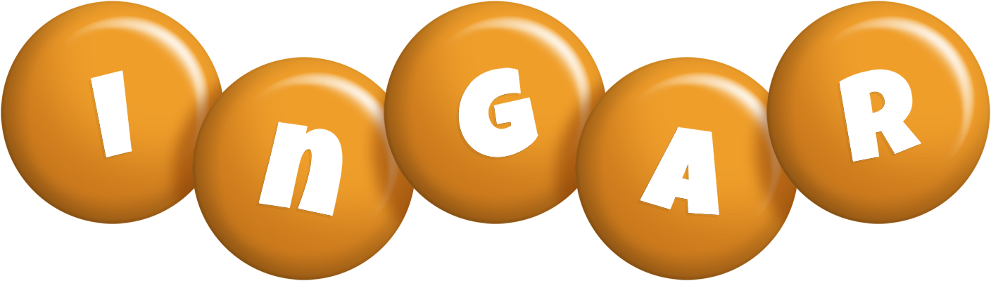 Ingar candy-orange logo