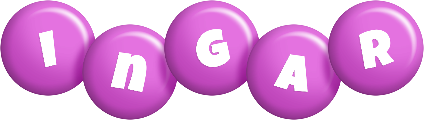 Ingar candy-purple logo